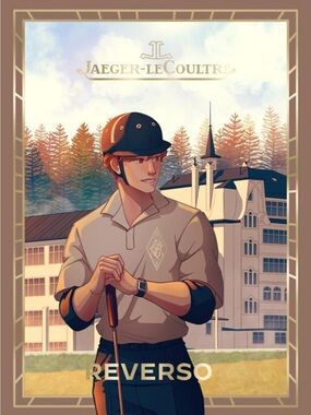 Jaeger-LeCoultre Reverso comic book by OliveCoat